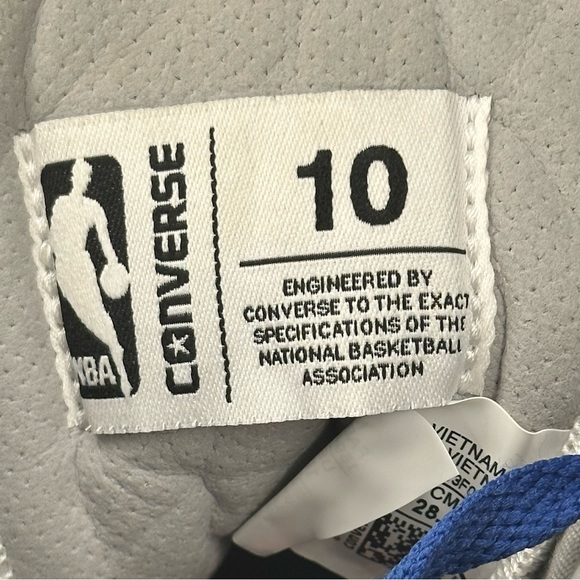 🔴 SOLD Converse Chuck Taylor High Top Sneakers All Star NBA New York Knicks - Picture 10 of 11